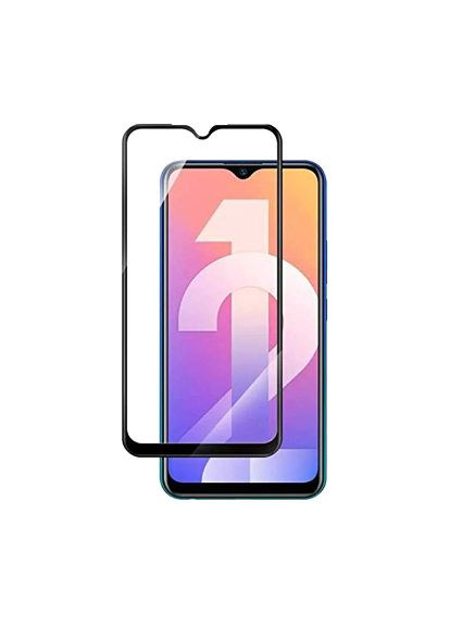 Стекло защитное (GL607617) PowerPlant Full screen Vivo Y17, Black (366658757)