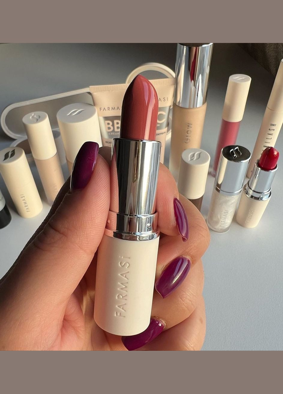 Глазированная губная помада ВВ Neutral Nude 01 4 г Farmasi (295287857)