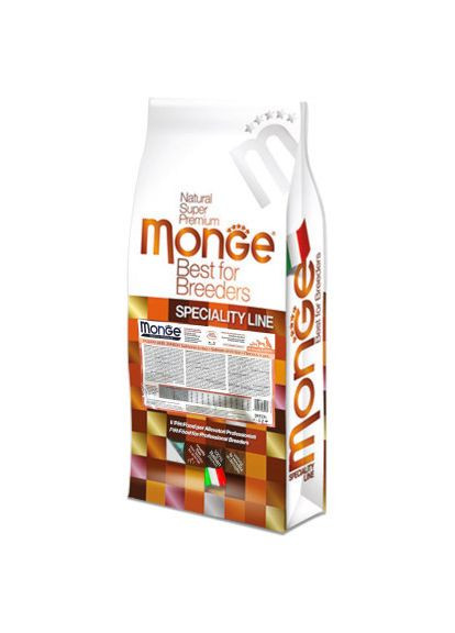 Сухий корм для собак Dog All breeds Puppy&Junior зі смаком лосося та рису 15 кг (8009470080989) Monge Dog All breeds PuppyJunior зі смаком лосося та рис (370015472)