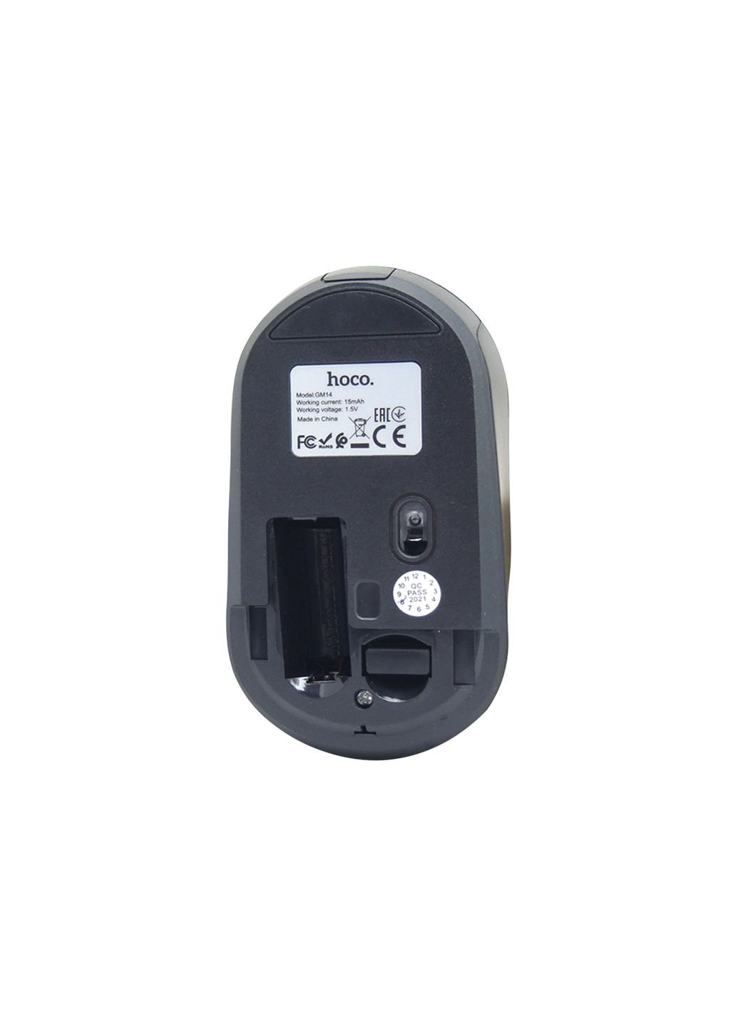 Компьютерная мышь GM14 Platinum 2.4G business wireless mouse Black Hoco (297453645)