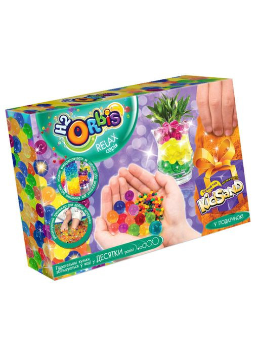Набор креативного творчества "RELAX BOX" RLX-01U, H2Orbis Оранжевый Danko Toys (307837977)