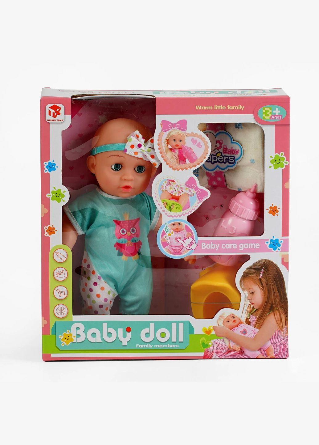 Игрушка Пупс TX856-7 shop (6946615911611) No Brand (362704605)