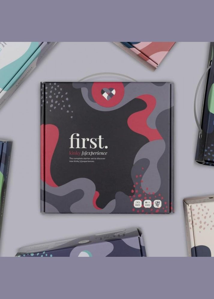 Набір секс іграшок 8 предметів First. Kinky [S]Experience Starter Set LoveBoxxx (298050544)