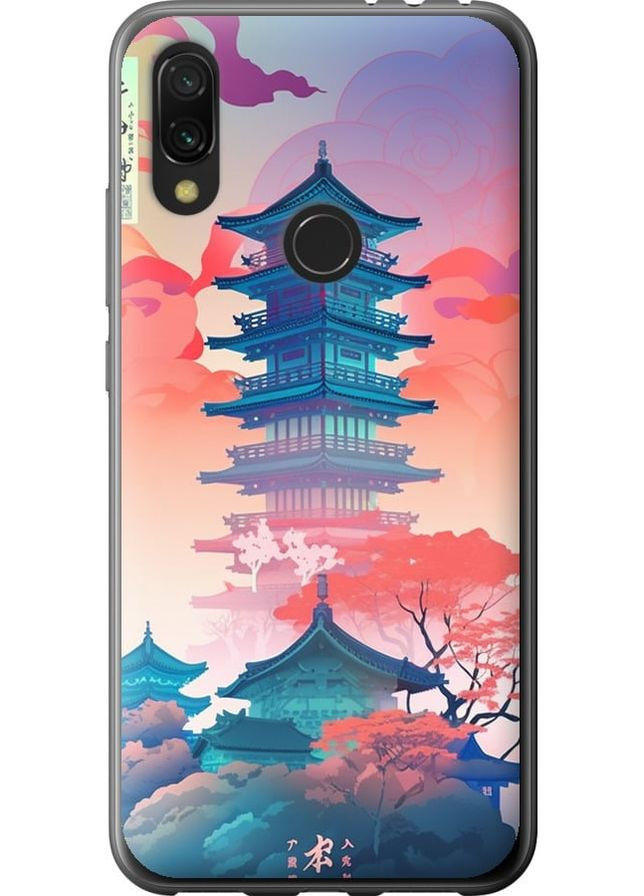 Силіконовий чохол 'Японія монастир' для Endorphone Xiaomi Redmi 7 (278239686)