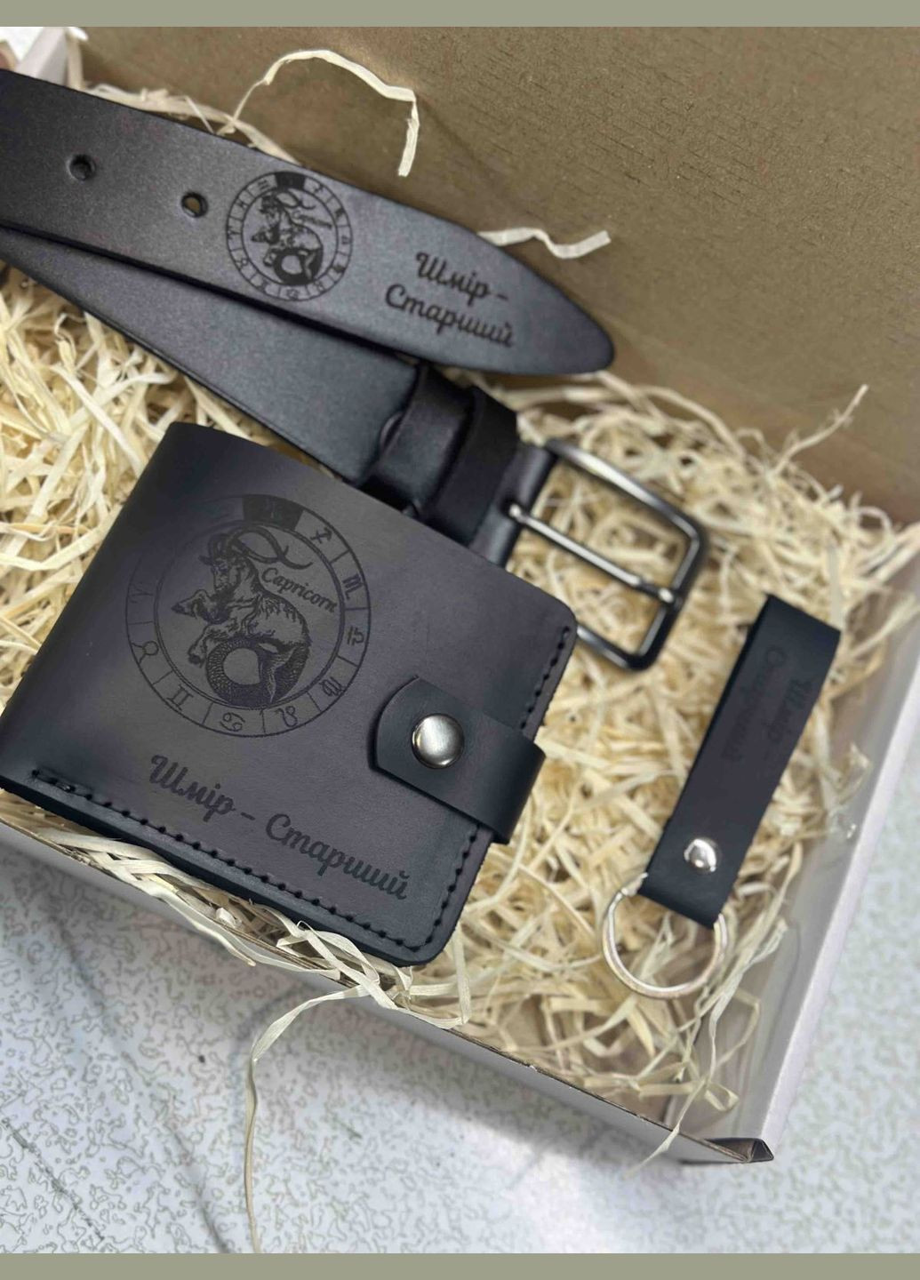 Комплект Ремень+Кошелек+Картхолдер 12.3,5 Dekey (351898923)