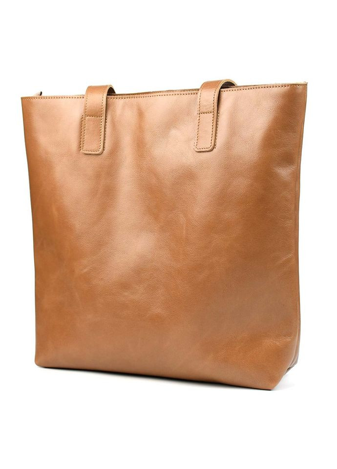 Женская сумка кожа шопершопер Алькор Limary lim-3440GS карамель No Brand (298747930)