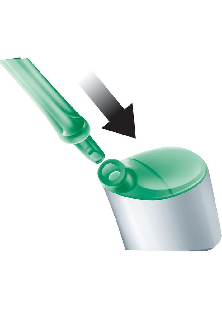 Набір насадок Sonicare AirFloss 2 шт Green (HX8012/07) Philips (316696274)