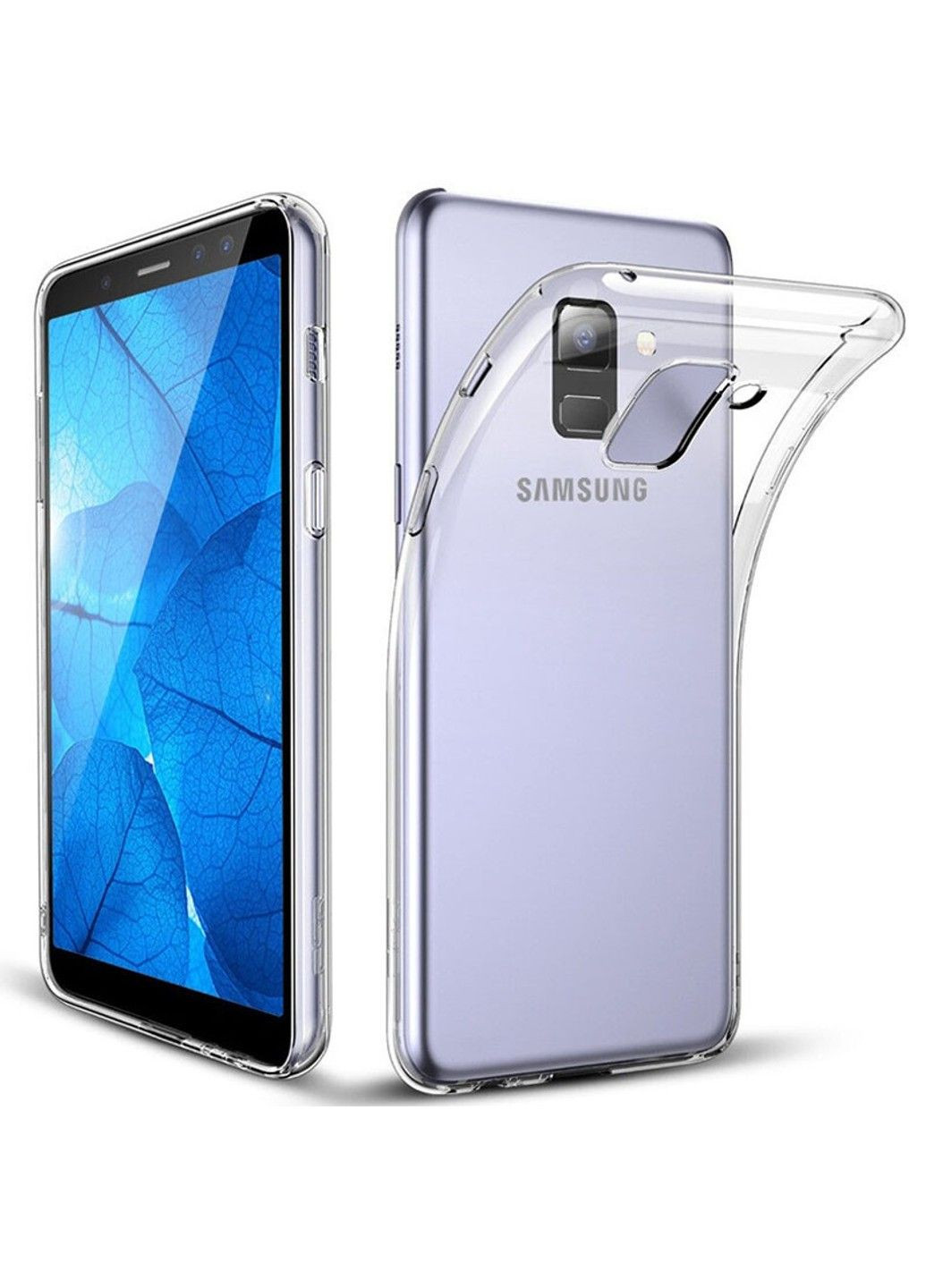 TPU чохол Epic Transparent 1,5mm для Samsung A530 Galaxy A8 (2018) Epik (293512681)