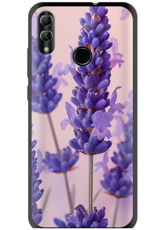 TPU чорний чохол 'Лаванда' для Endorphone Huawei Honor 10 Lite (285108348)