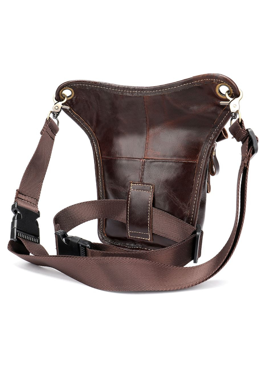 Поясна сумка 20014 Коричнева Vintage (329148946)