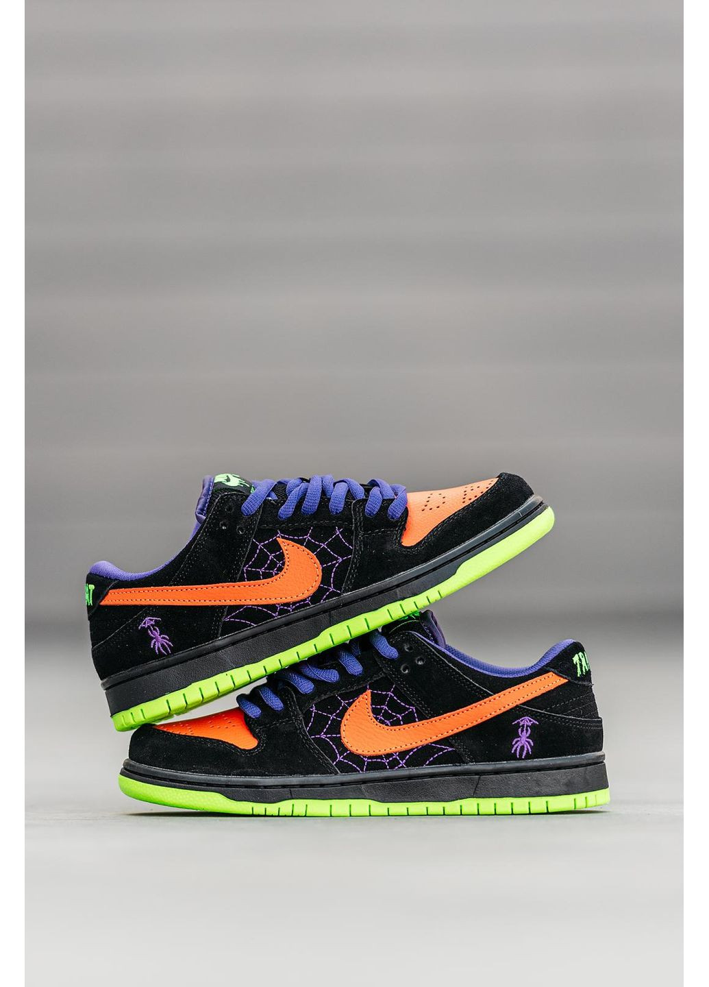 КРОССОВКИ ЖЕНСКИЕ NIKE SB DUNK LOW NIGHT OF MISCHIEF HALLOWEEN НАЙК СБ ДАНК No Brand комбинированные демисезоны (368888230)