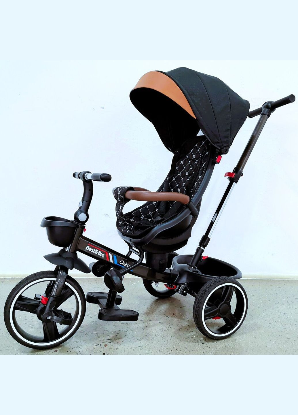 Дитячий триколісний Велосипед BestTrike "Oscar" (6390 – 24-115) поворотне сидіння Best Trike (324617656)
