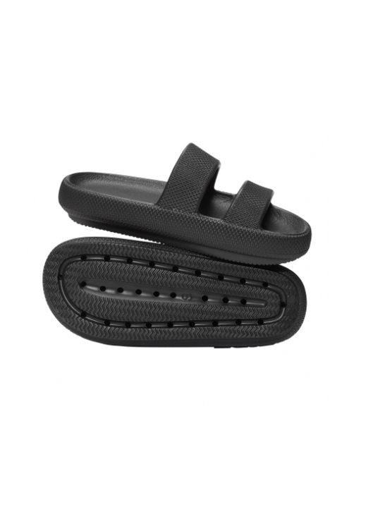 Жіночі шльопанці PINK Чорні Victoria's Secret (316659911)