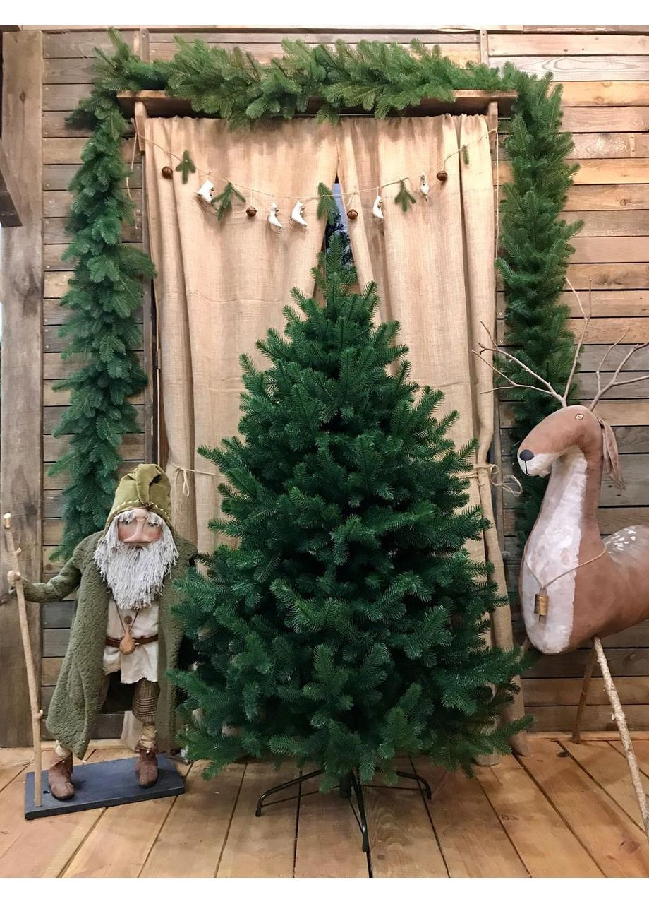 Ялинка лита Super Lux пишна лита 160 см зелена HVOYA (370161784)