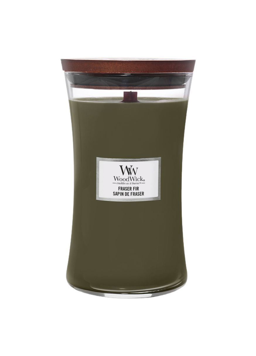 Ароматична свічка з ароматом свіжозрізаної ялинки Large Frasier Fir 609 г WoodWick (367912423)