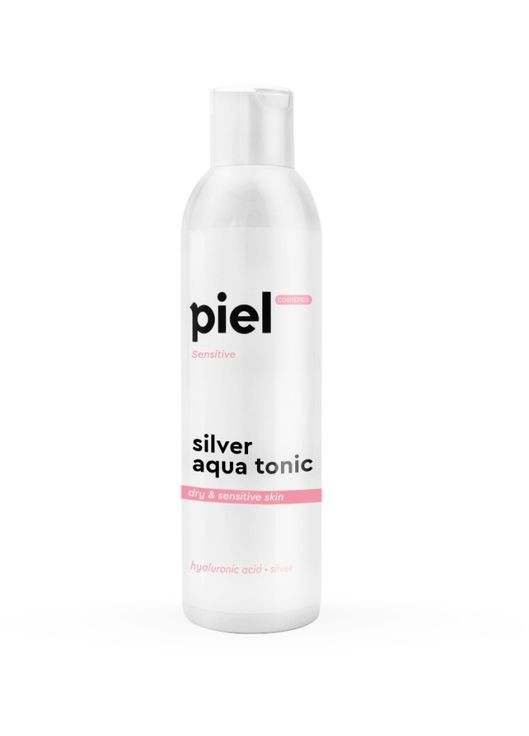 Тоник для сухой/чувствительной кожи Silver Aqua Tonic 250ml (93399-3831) Piel Cosmetics (368642899)
