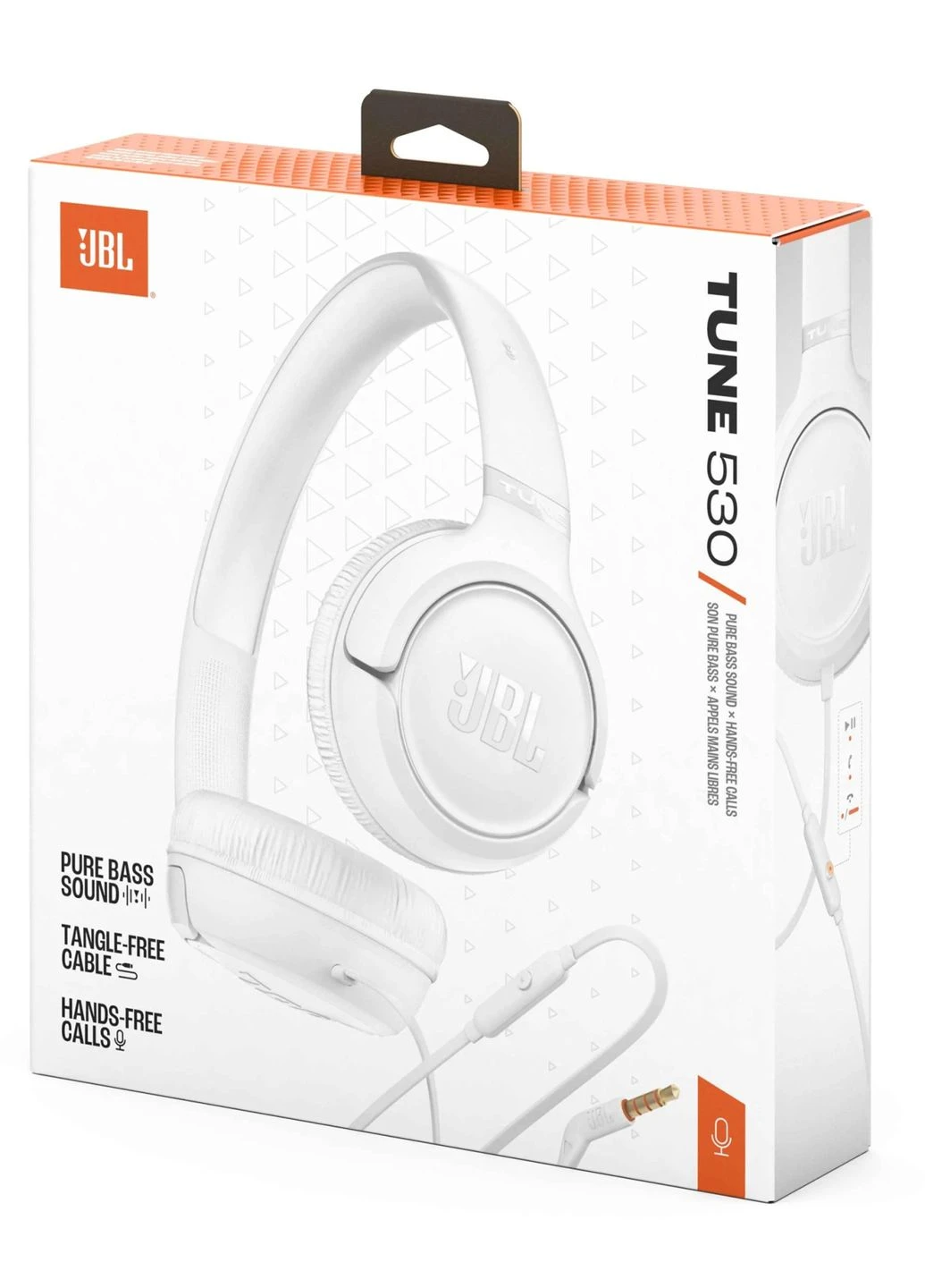 Гарнітура бездротова накладна 33 мм біла JBL (386709050)