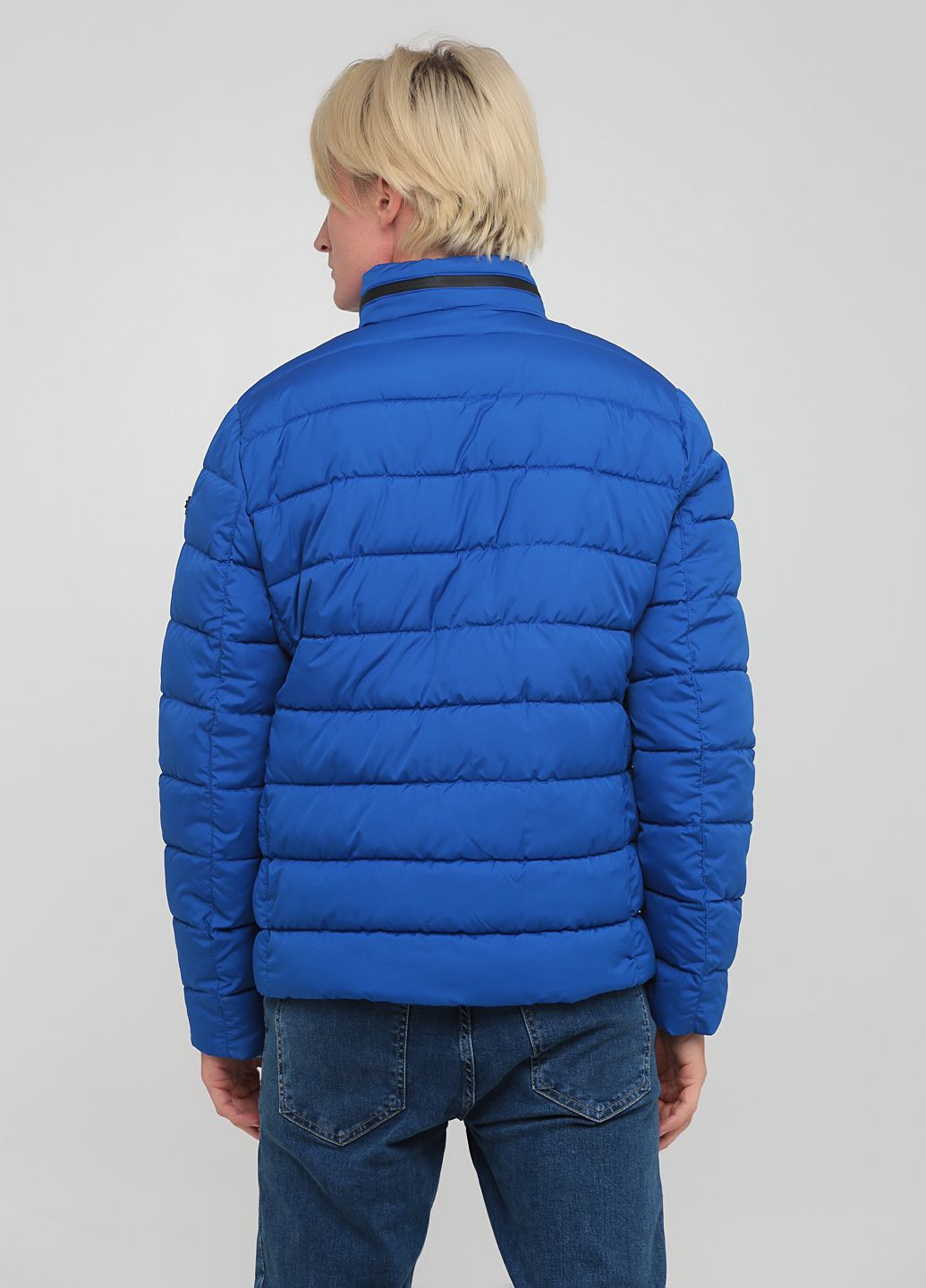 Синя демісезонна куртка демісезонна - чоловіча куртка mk0535m Michael Kors