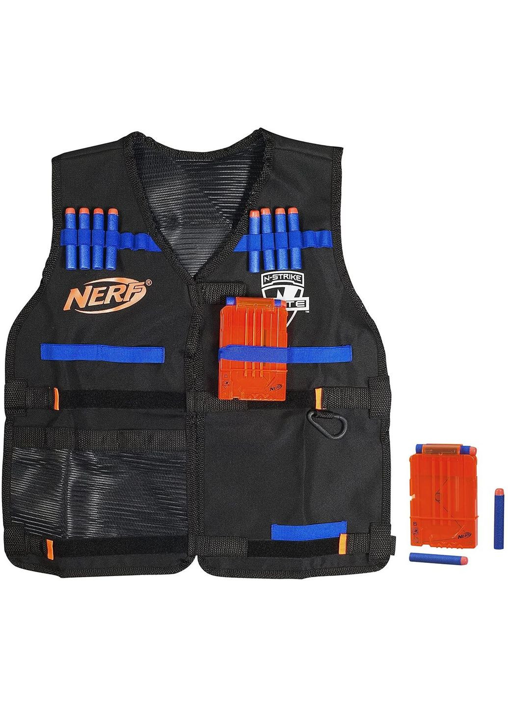 Игровой набор Жилет агента Nerf со стрелами и магазинами Оригинал NERF N-Strike Elite Series Tactical Vest Hasbro (365251462)