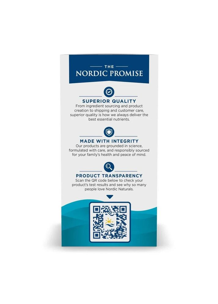 Рыбий жир Омега-3Д Omega-3D Лимон 690 мг 1000 МЕ 120 капсул Nordic Naturals (364357432)