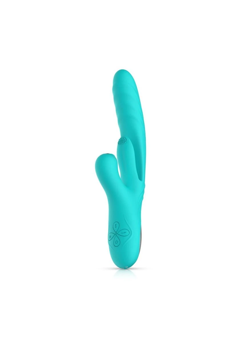 Вібратор-кролик Lisa Thrusting Rabbit Vibrator with G-Spot Stimulator Good Vibes Only (389902349)