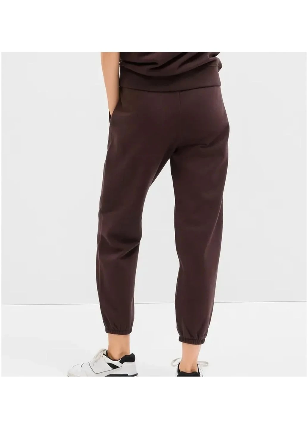Брюки женские Logo Jogger Sweatpants Brown 463492-20 Gap (381732303)