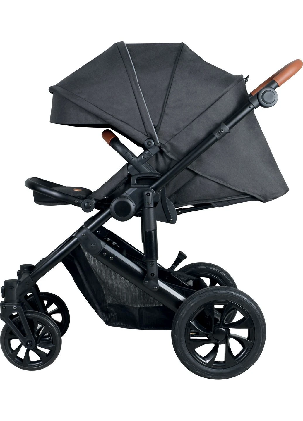 Коляска для дитини 3 в 1 Trio Comfort Black Bambi (337579527)