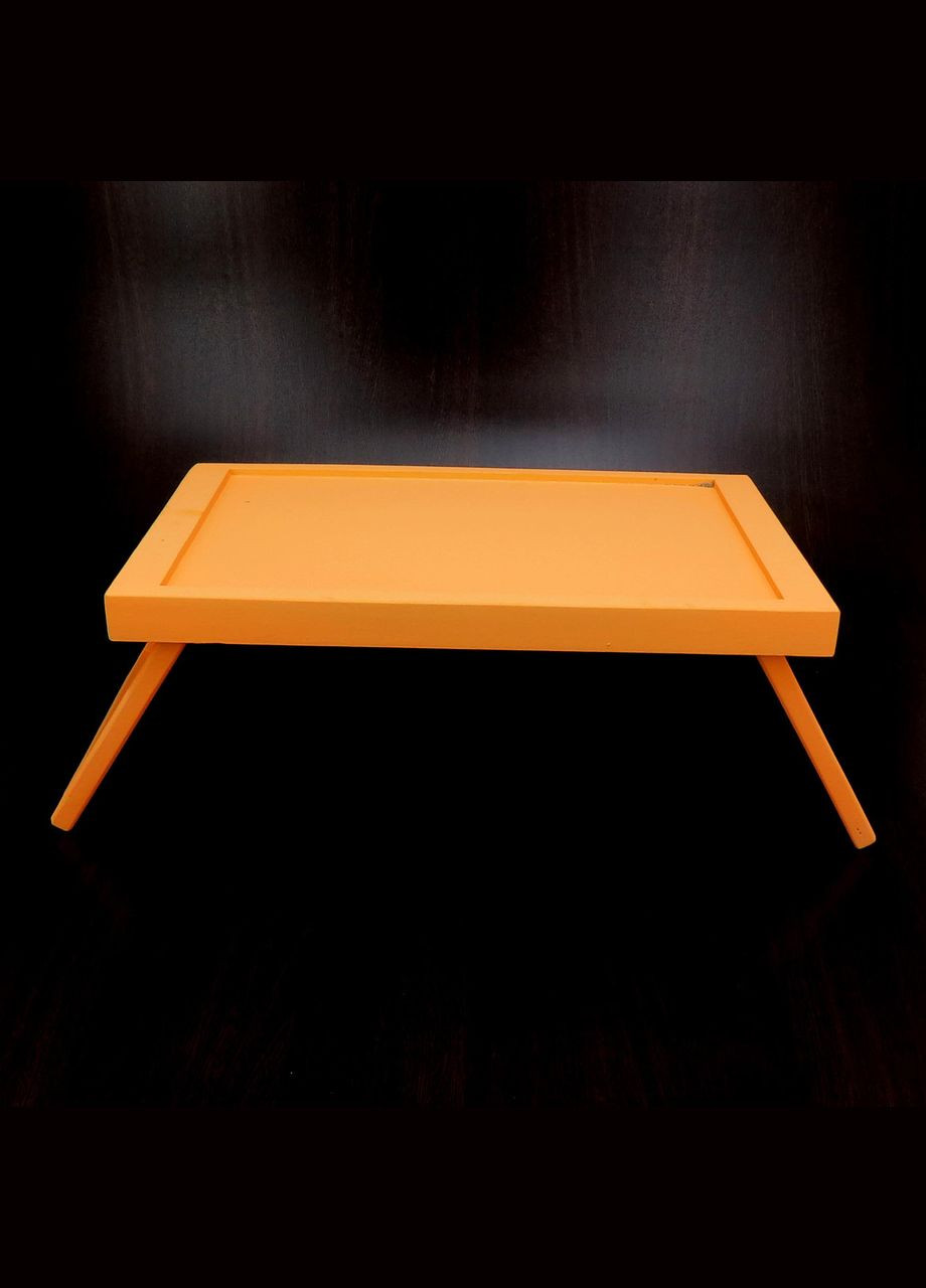 Столик-поднос для завтрака из дерева Невада грейпфрут (СТП-001454) No Brand (327867591)