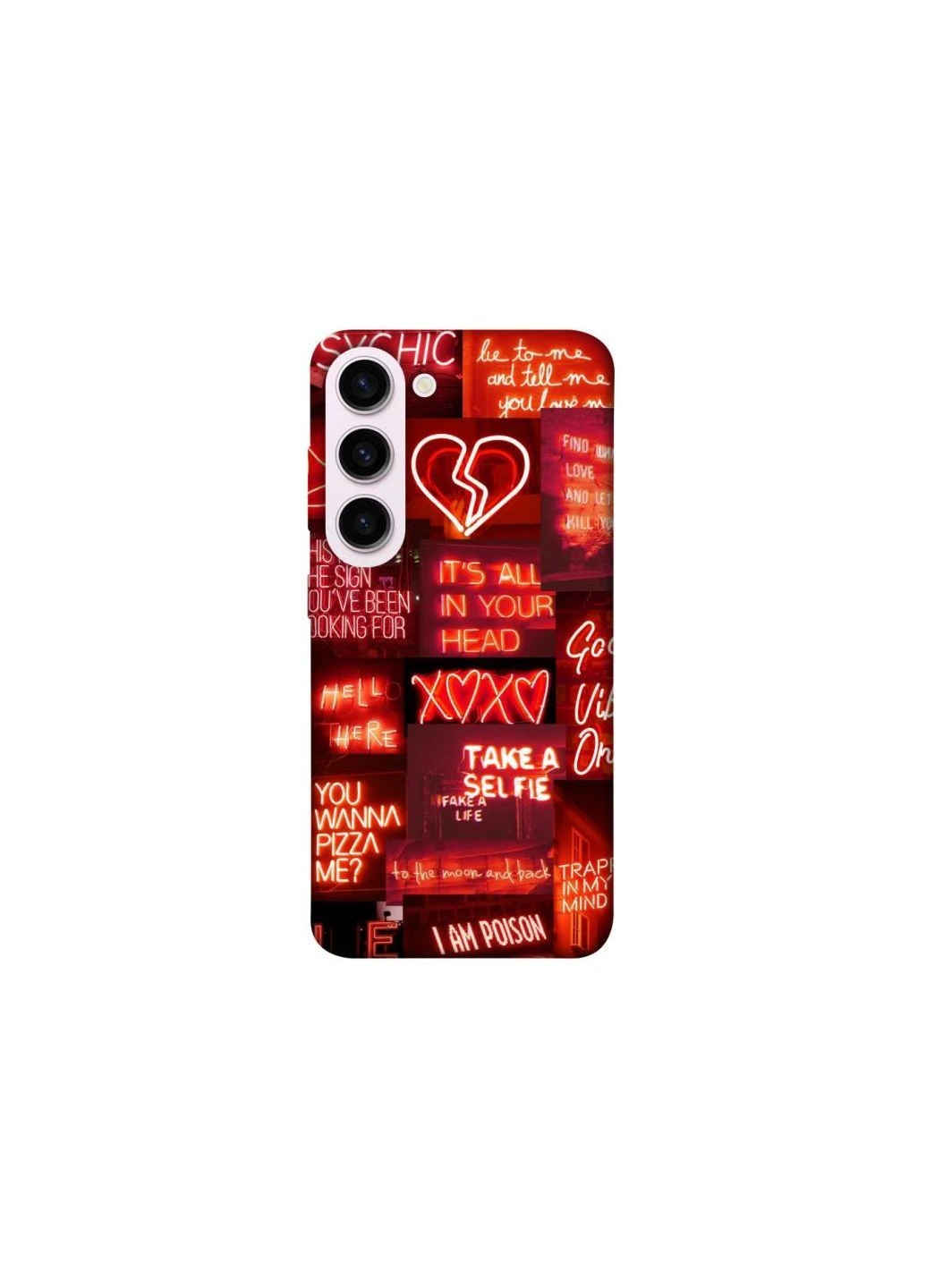 Чехол на Samsung Galaxy S23+ Love collage ver.7 Frontalka (377902966)