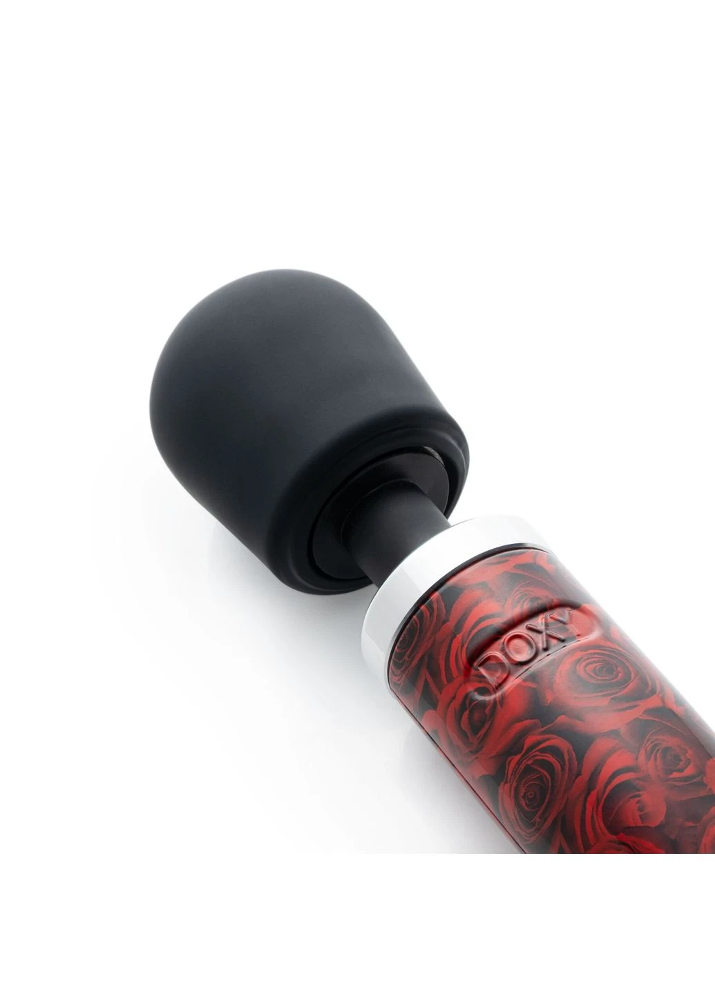 Вібромасажер Die Cast ROSE PATTERN, дуже потужний, живлення 220В, металевий корпус Doxy (332209364)