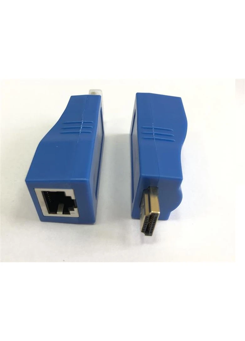 Пассивный удлинитель HDMI сигнала по витой паре HDMI-Ethernet до 30м Atcom (382951706)