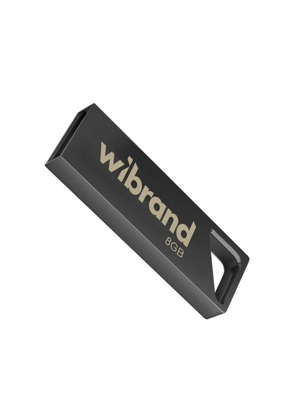 USB флешка Wibrand 8Гб металевий USB 2.0 No Brand (386700574)