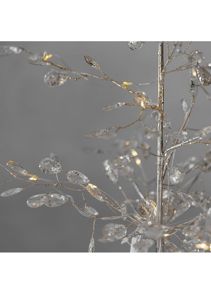 Декоративне дерево з підсвіткою Золотий кришталь, 49 см ELISEY (368671950)