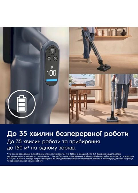 Аккумуляторный пылесос EW82U1DB Electrolux (397632946)
