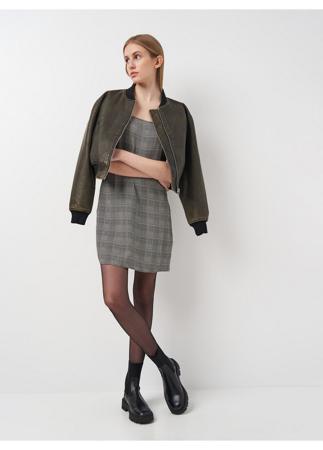 Летний женский сарафан H&M однотонный