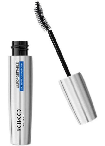 Стійка туш Milano Unforgettable Waterproof Mascara з анатомічною щіточкою для виразних вій 7 мл Kiko Milano (353694883)