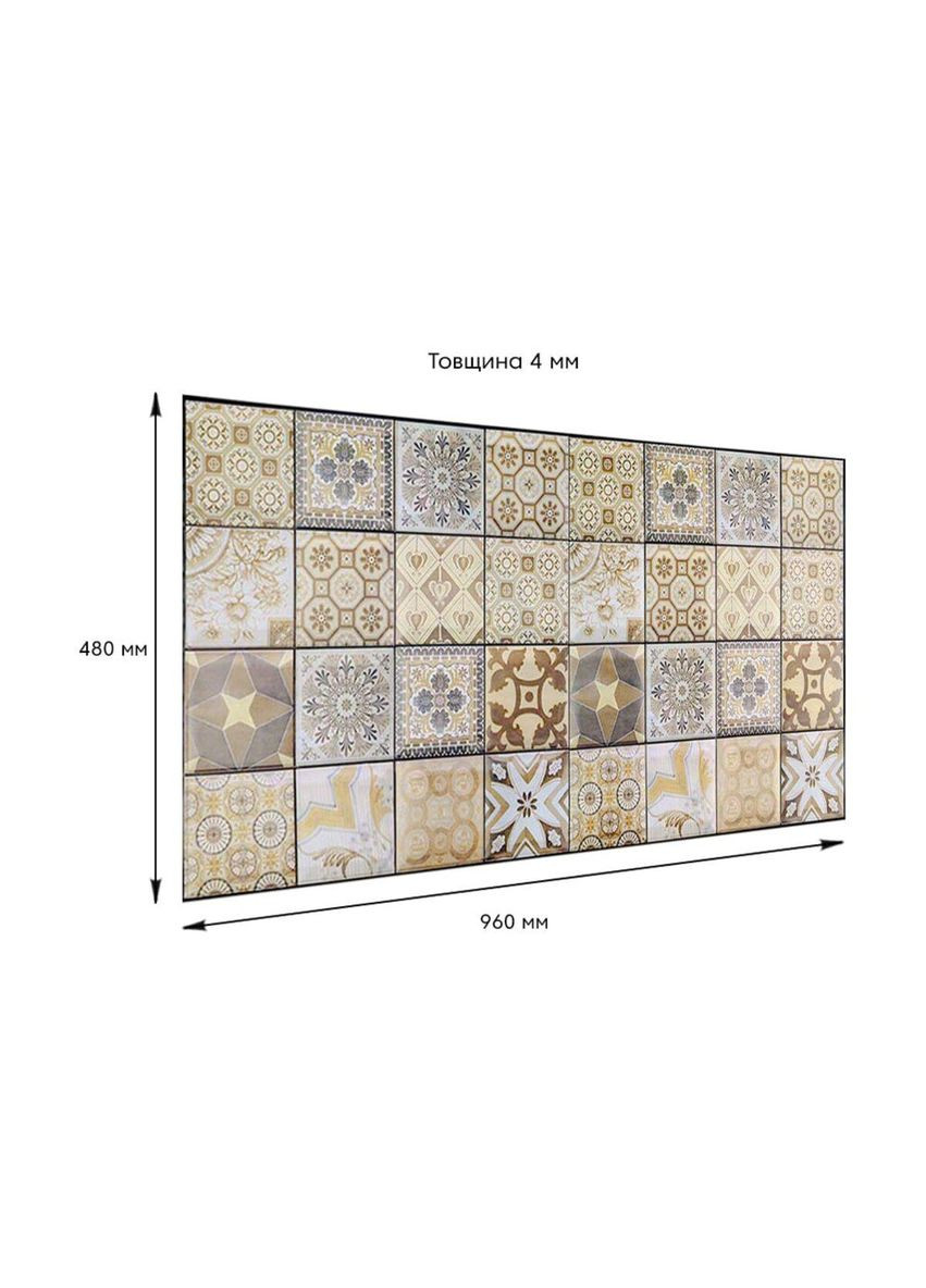 Декоративна ПВХ панель 960х480х4мм (D) SW-00001777 Sticker Wall (330609612)