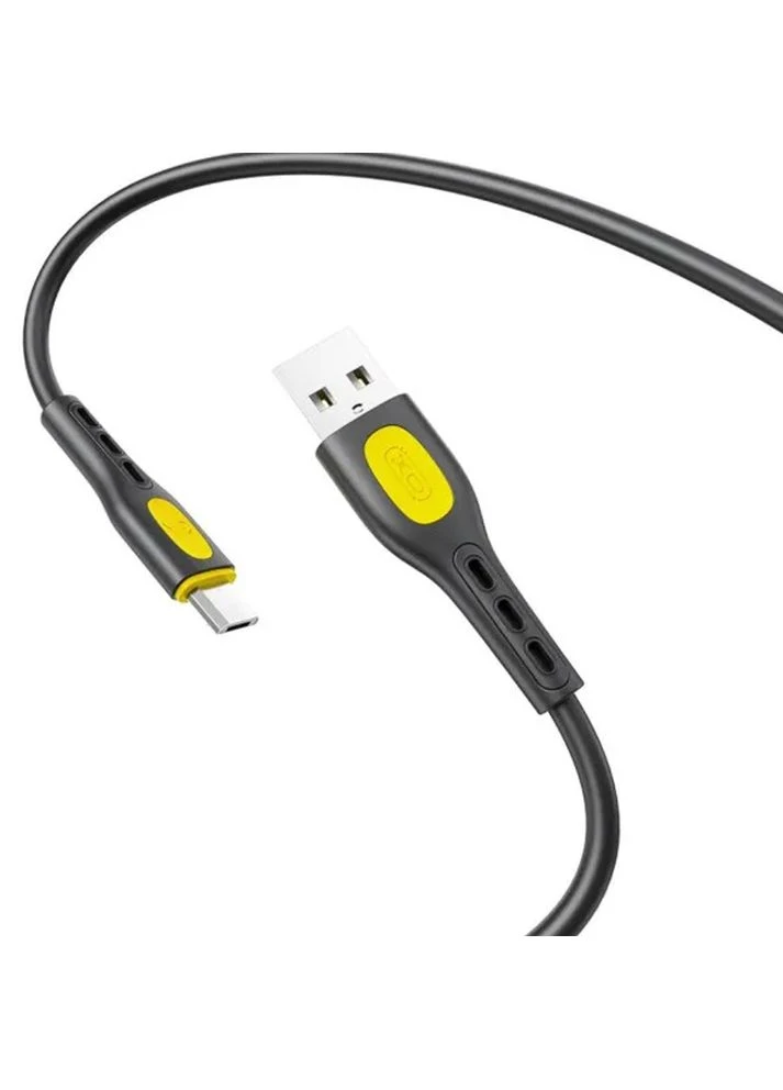 Кабель NB280 Jian Yan Series USB - Micro USB 1m Black (NB280_M_Black) XO (363837598)