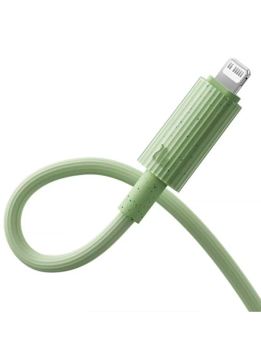 Кабель Fast Charging Cable Type-C to iP 20W 2m Natural Green Baseus Habitat Series (340278287)