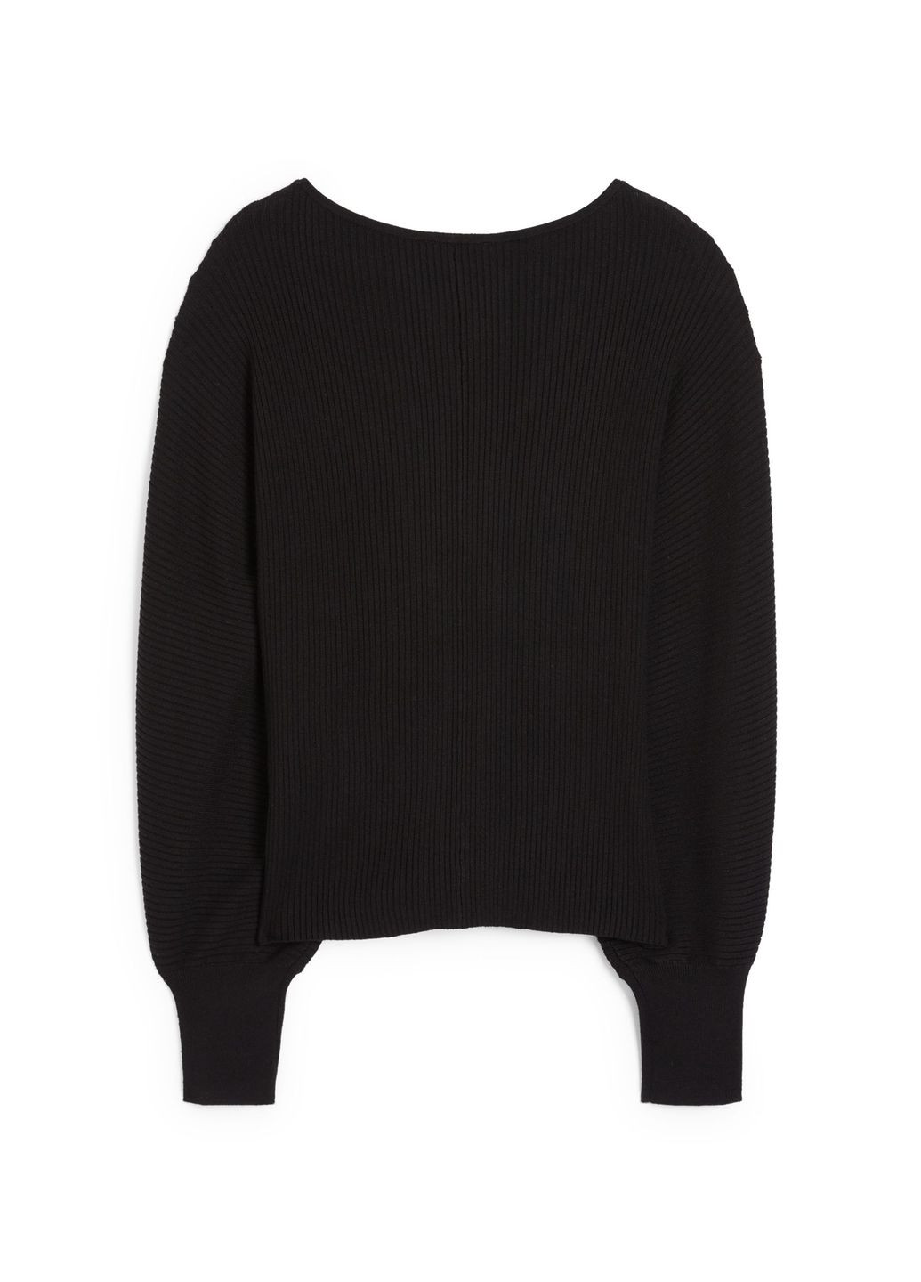 Черный демисезонный свитер из вискозы C&A