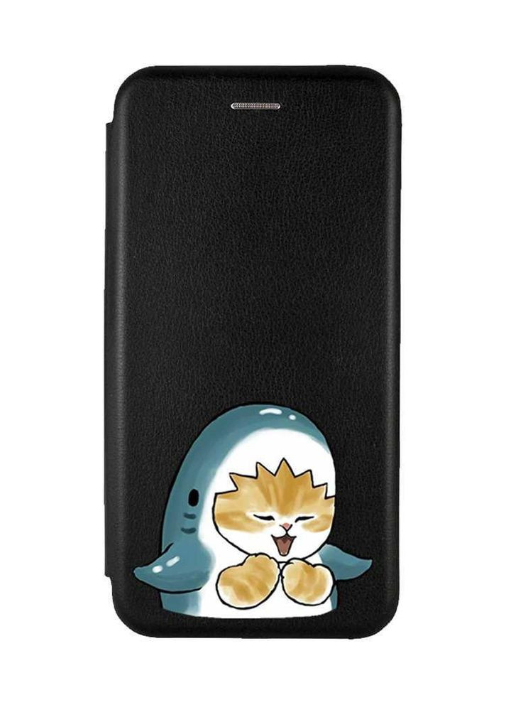 Чехол-книжка с рисунком для Samsung Galaxy A35 (A356):: Котёнок Акула (принт 376) CASE CONTROL (360691793)