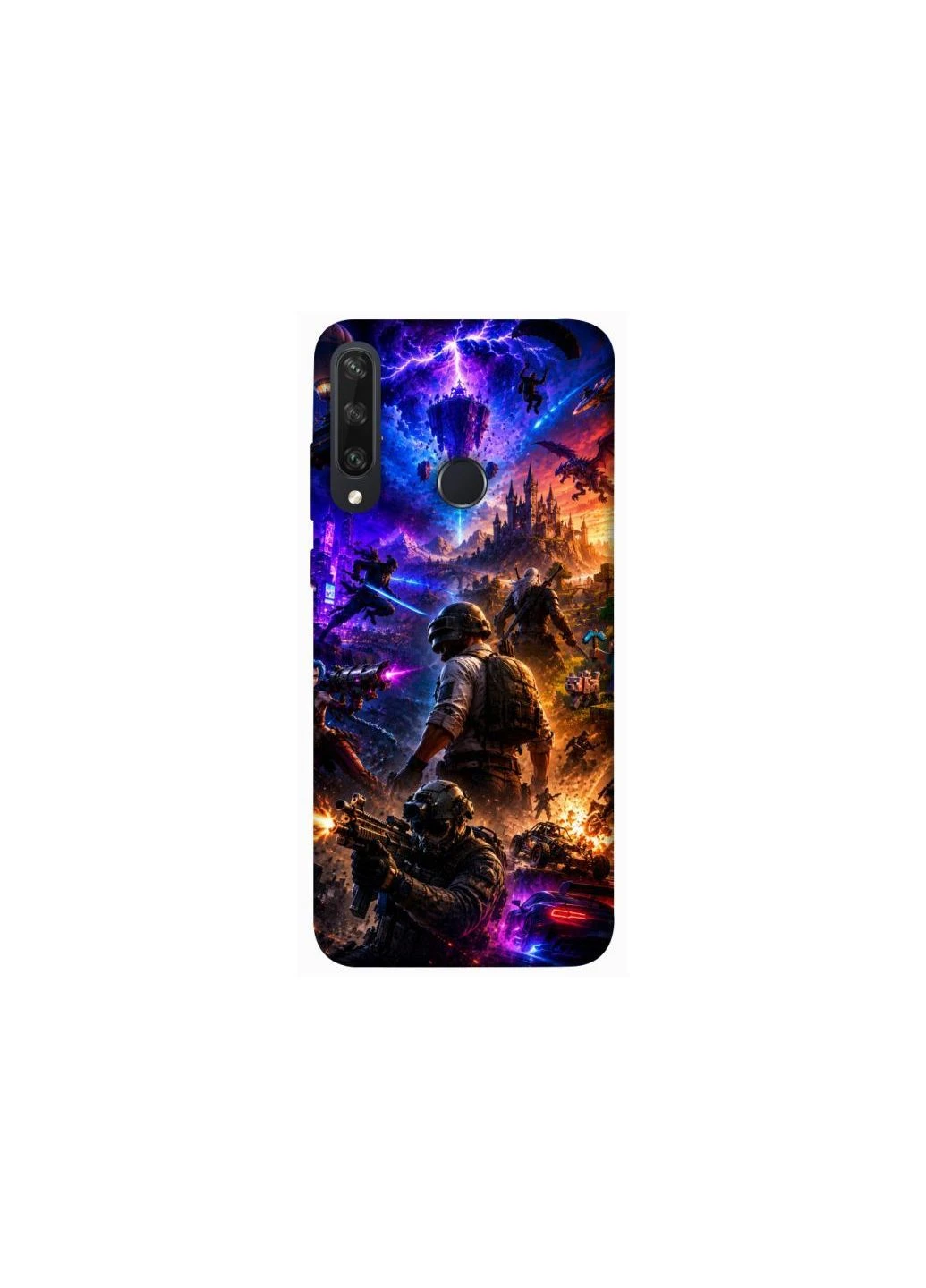 Чехол на Huawei Y6p My Games Frontalka (396513835)