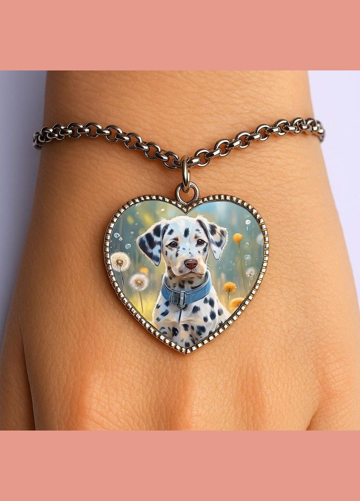 Браслет Собака #02 (серце) No Brand (329330483)