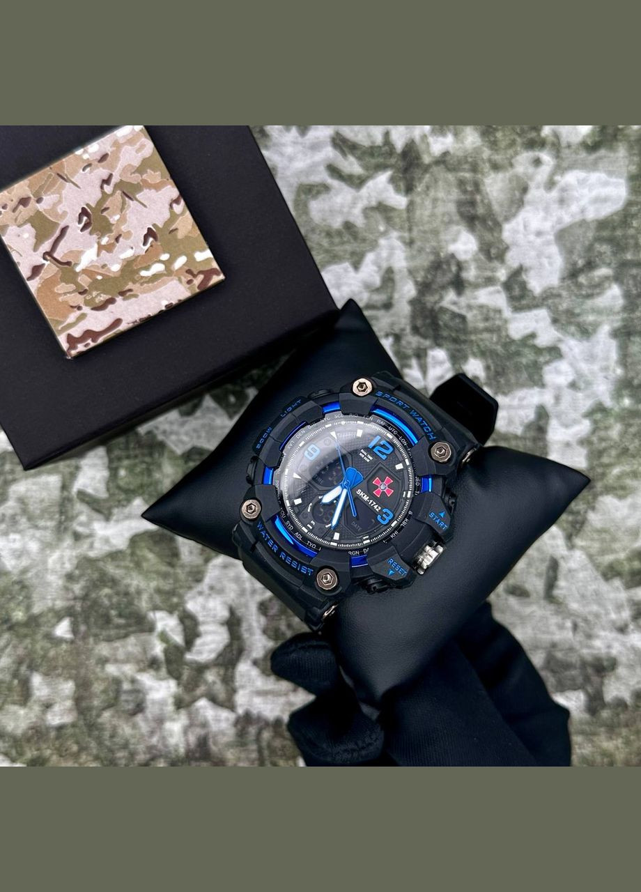 006BUSU ВСУ Черные с синим + Коробка. Patriot (341337243)