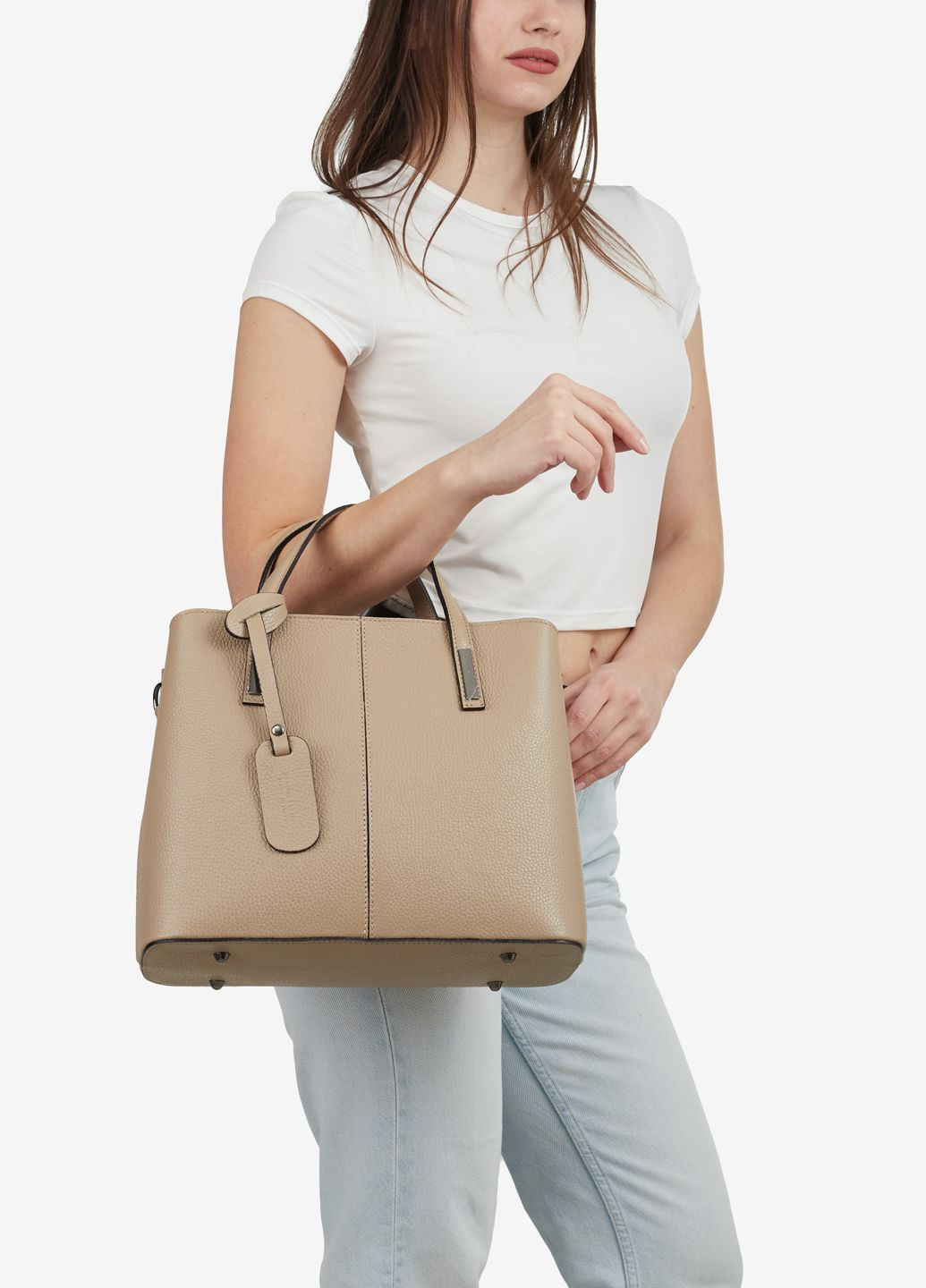 Сумка жіноча шкіряна тоут середня Tote Regina Notte (323002581)