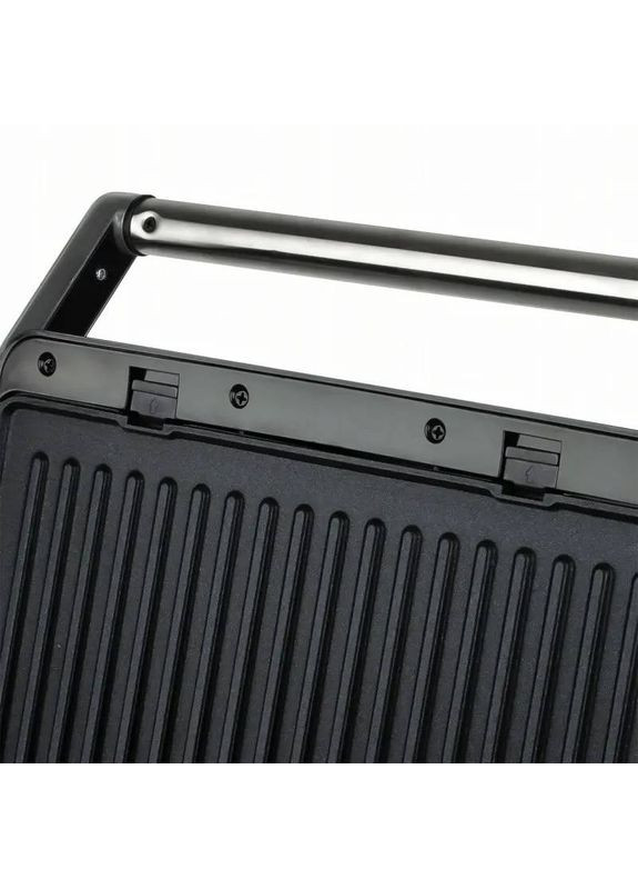 Гриль электрический прижимной контактный c антипригарным покрытием с лотком для жира 2200 Вт (IR882) RAF (361029106)