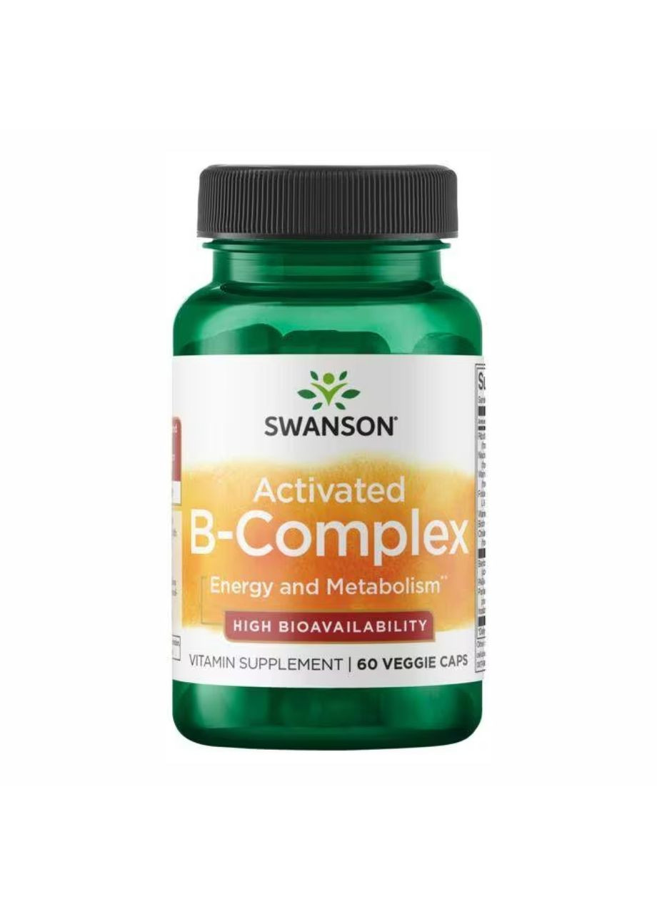 B-Complex High Bioavailability - 60veg caps Swanson (370971976)