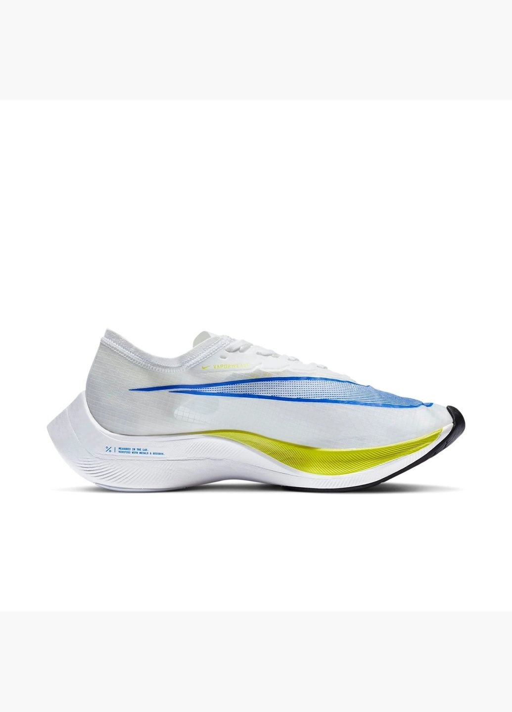 Білі всесезонні кросівки унісекс zoomx vaporfly next% white ao4568-103 Nike