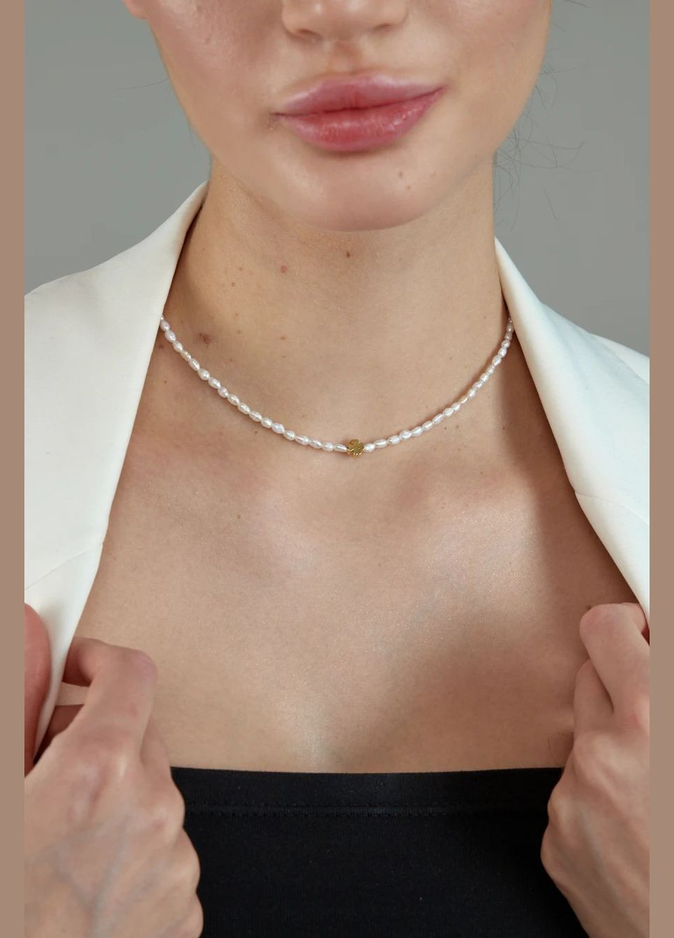 Кольє "Gold Clover" Le'Perle (312520178)