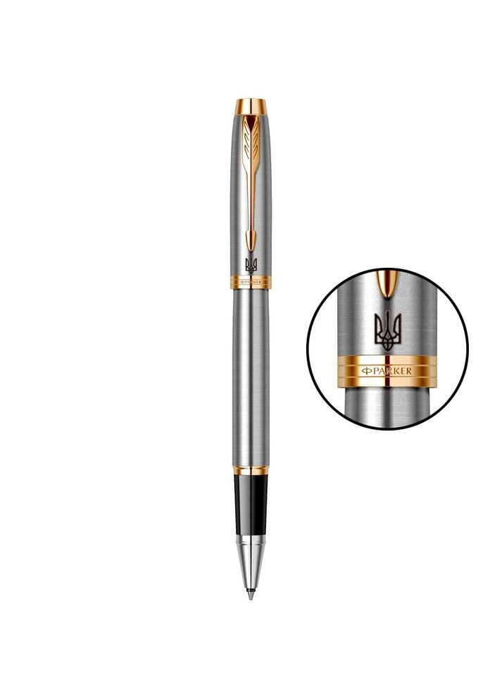 Ручка-ролер IM 17 Brushed Metal GT RB 22 222_TR4 Parker (316613914)
